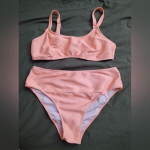 Peach Bikini Set